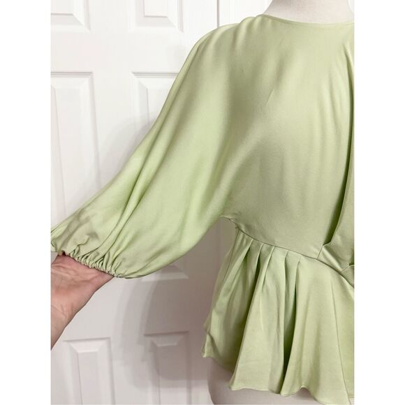 Stine Goya Womens Cora Mint Green Top Size Large - Picture 2 of 6